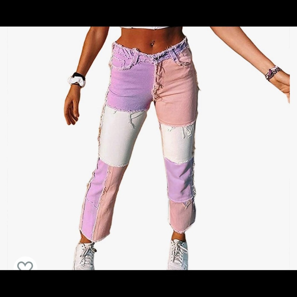 Patchwork Jeans